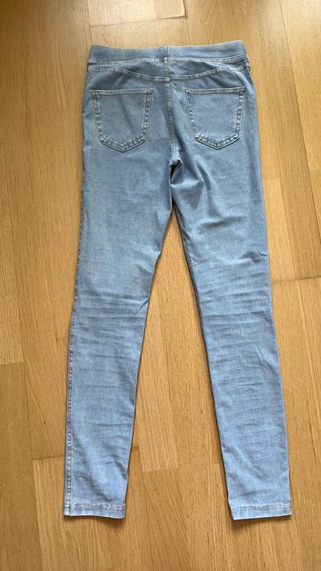 Dievčenské riflové legíny, h&m,152