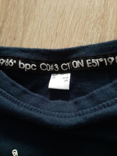 Tričko s dlhým rukávom, 164