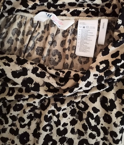 7/8 pudlové nohavice, h&m,134