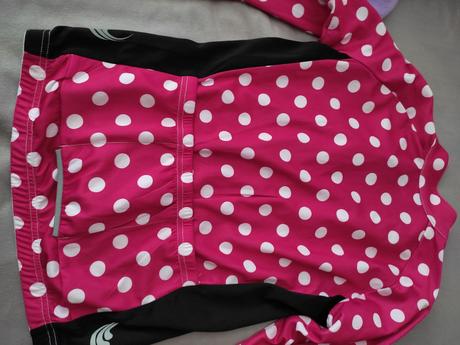 Dievčenská  mikina vhodna na cyklistiku, s