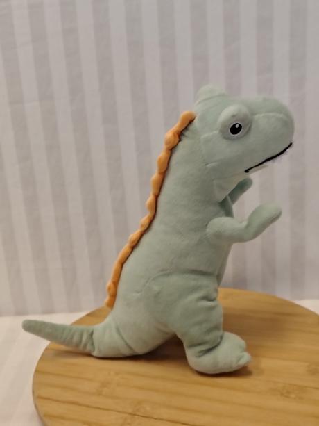 Zelený plyšový dinosaurus, pepco, 27 cm,