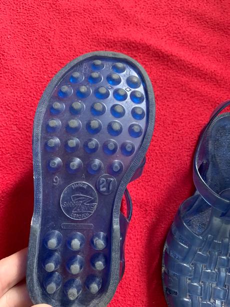 Gumené sandálky, 25
