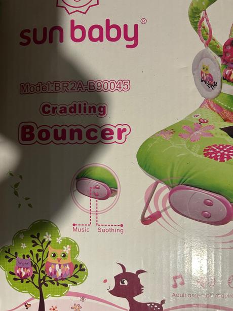 Baby bouncer lehátko,