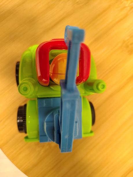 Plastové autíčko žeriav pre najmenších, 8,5 cm,