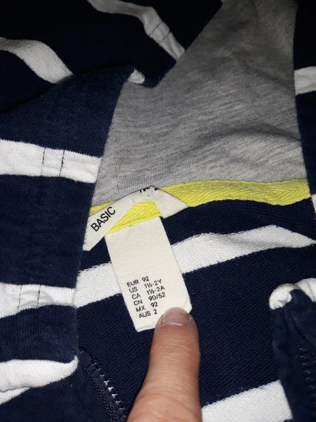 Mikina, h&m,92