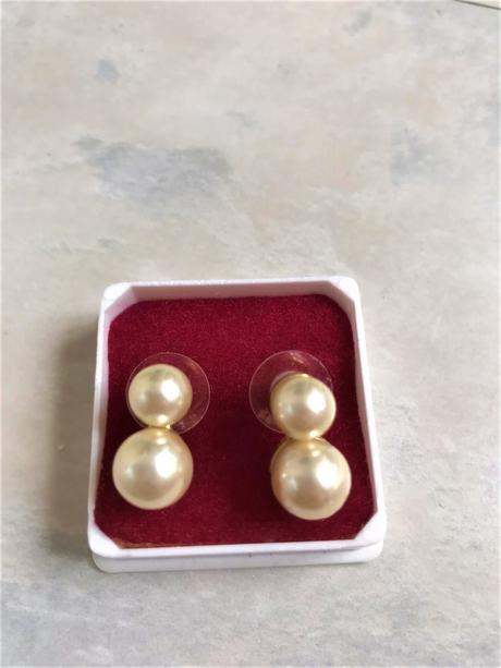 Dvojité perly/napichovačky,