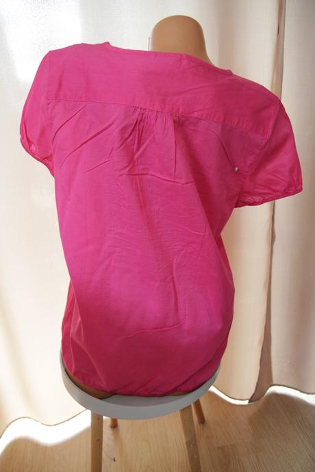 Bavlnená ružová blúzka, xl, xl
