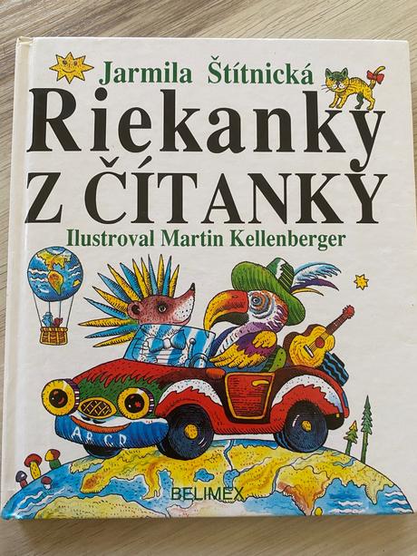 Krásna kniha riekanky z čítanky,