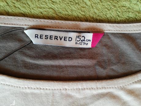Tričko reserved 152 /11-12 rokov/, reserved,152