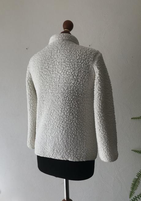 Štýlová dievčenská "teddy" bunda, bonprix,140