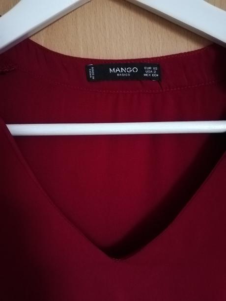 Vinova bluzka vel. xs, mango,xs