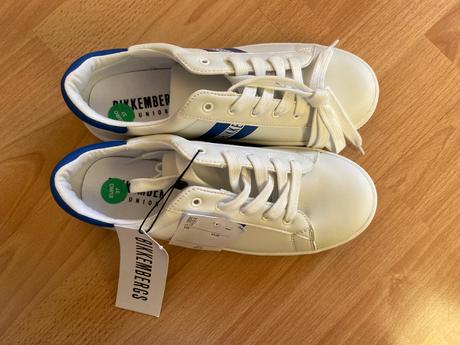 Detske cool kozene tenisky zn. bikkemberks, 37