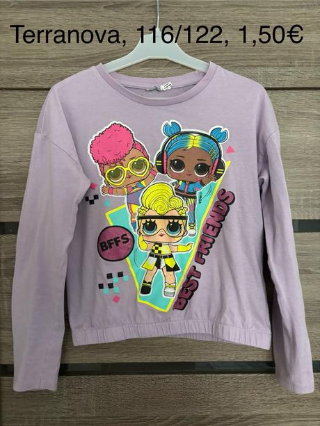 Tričko s dlhým rukávom, terranova,116