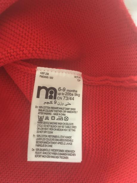Svetríky, mothercare,74