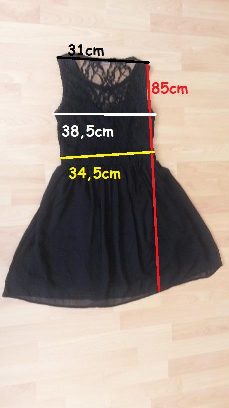 Čierne šaty vero moda, vero moda,s