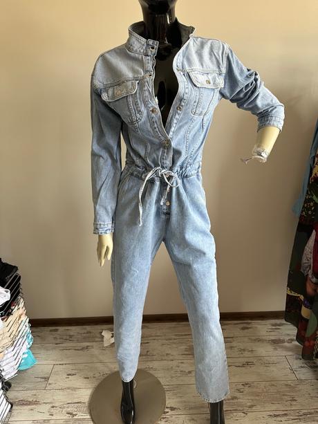 Riflovy overalik denim, denim,s