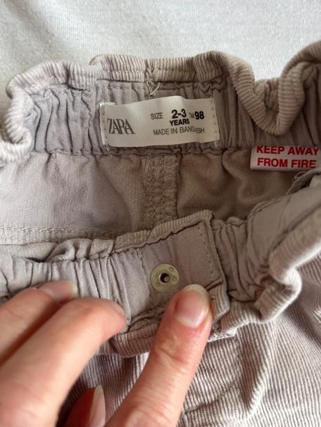 Nohavice zara, zara,98