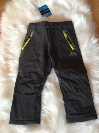 Detské softshellove nohavice - zateplené., kugo,86