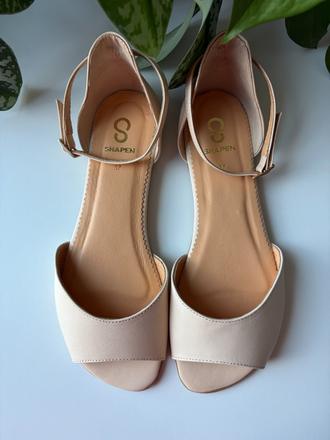 Shapen barefoot sandálky lily 3.0 natural, veľ.37r, 37