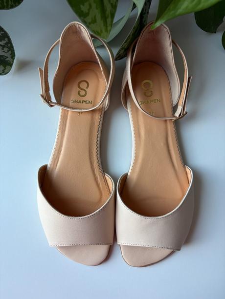 Shapen barefoot sandálky lily 3.0 natural, veľ.37r, 37