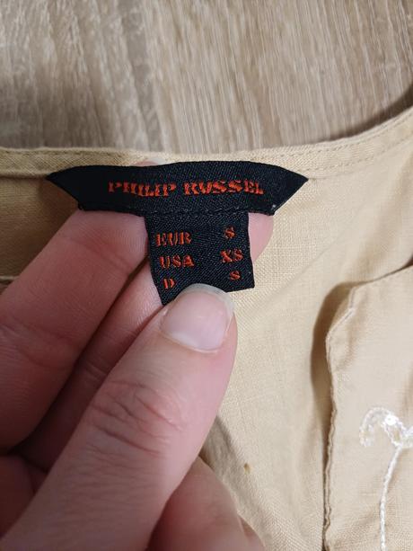 Béžové tielko, philip russel,s