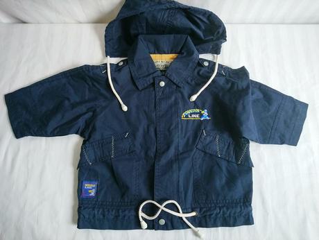 Prechodná modrá bundička toucan, jefferson, 80