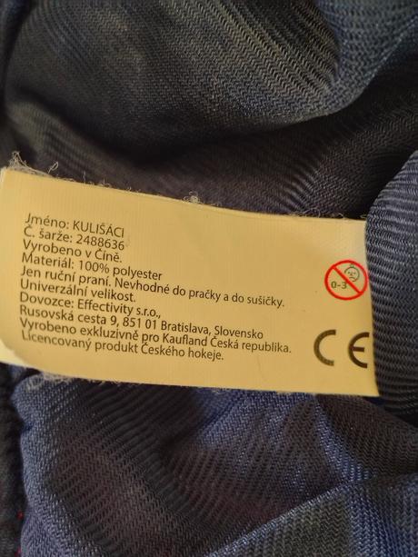 Zber. čiapka kulišáci český hokej, kaufland 2019,