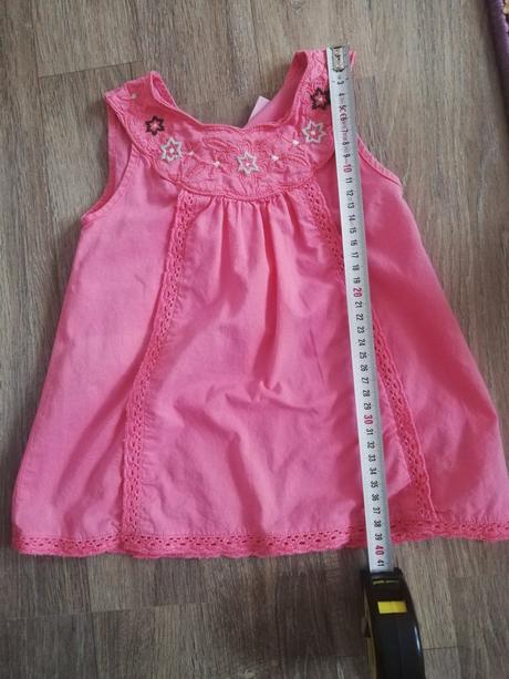 Ružová letná tunika, cherokee,98