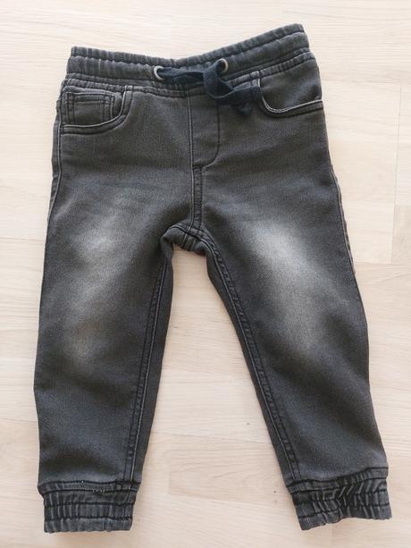 Rifle teplákové,elastické, lupilu,86