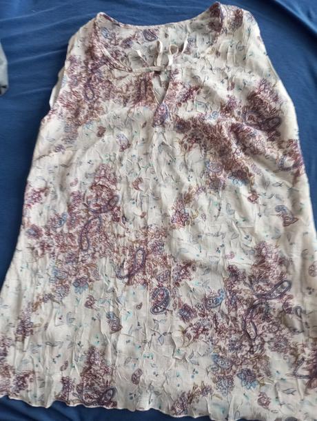 Predĺžené  vzorové tielko, xl