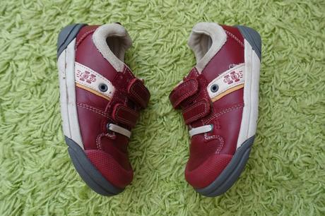 Topánky prechodné, clarks,25