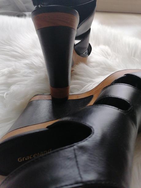 Dámske sandále platformy, graceland,40