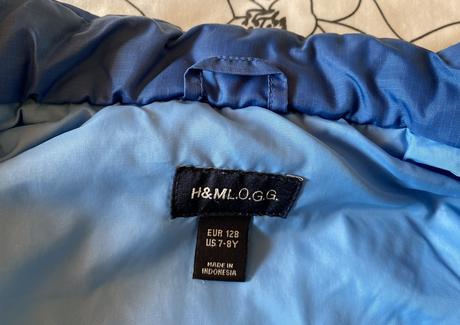 Prešívaná zateplená vesta h&m v. 128, h&m,128