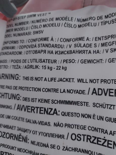 Plavacia vesta / zachranna vesta, 