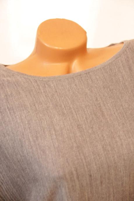 Šedý oversize sveter, xl, xl