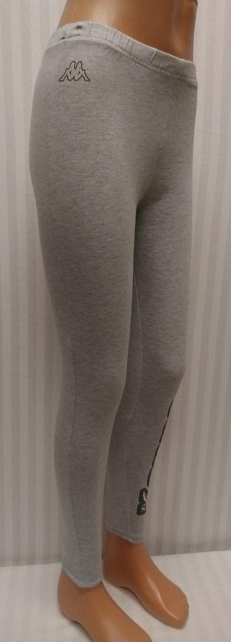 Dámske svetlo sivé legíny, kappa, kappa,s