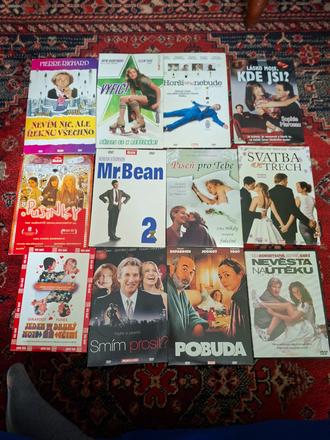 Rôzne dvd filmy,