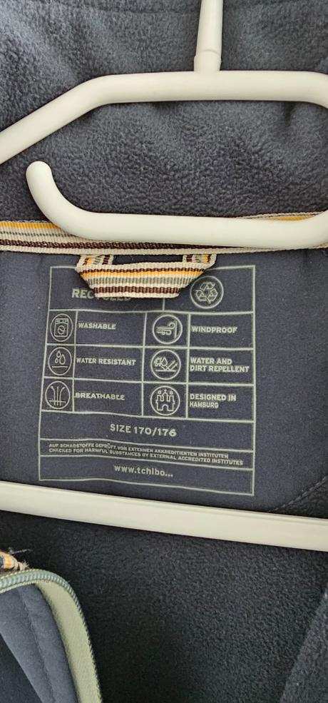 Softshelová vetrovka tchibo 170/176, tchibo,176