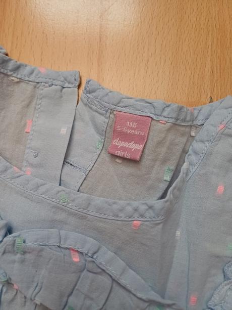 Ľahká letná blúzka s volánikom, dopodopo,116