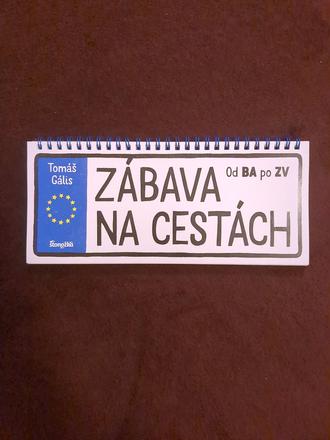 Kniha zábava na cestách,