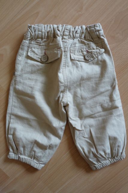 Plátene 3/4 nohavice, next,92