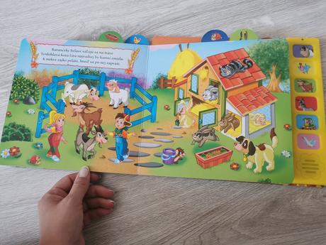 Kniha šťastná farma so zvukmi, 