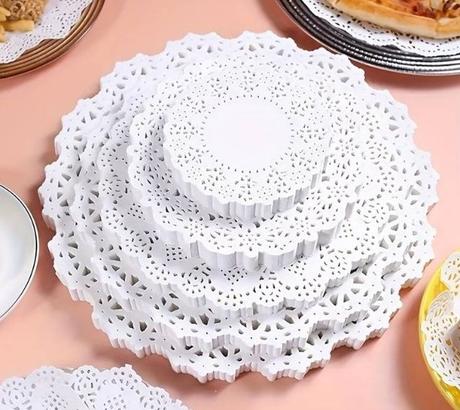Papierové podložky priemer 14cm - 30ks,