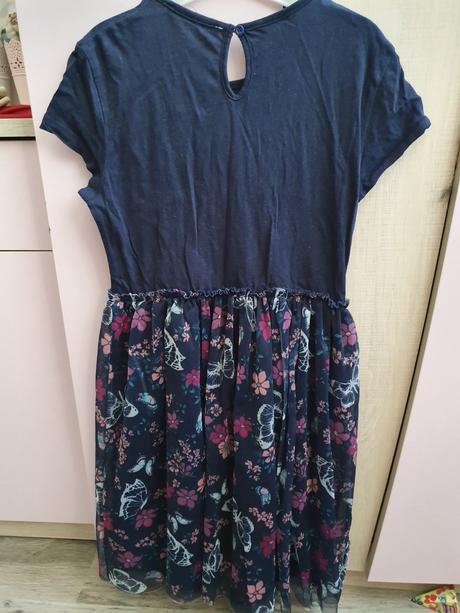 Kvetinove saty s napisom ciao, terranova,152