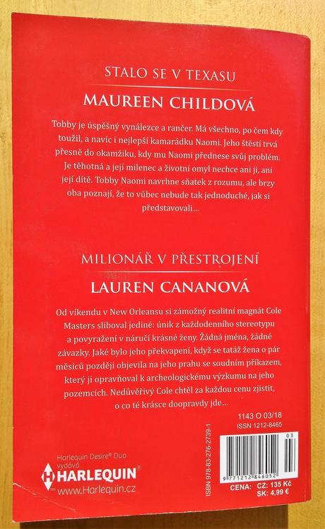 Stalo se v texasu, milionář v přestrojení,