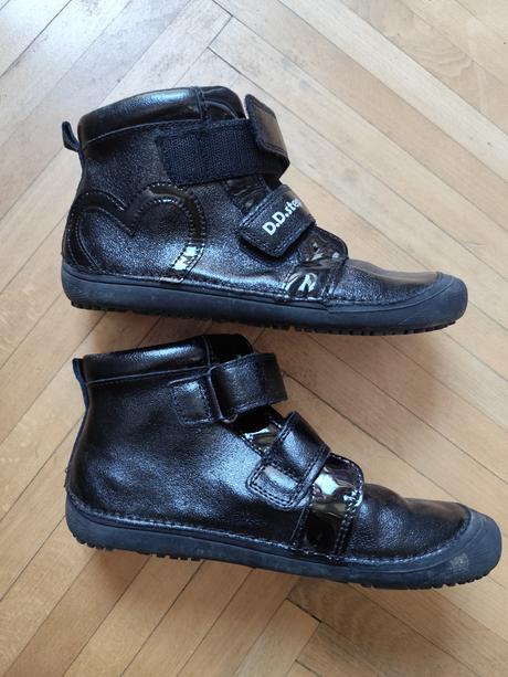 Krásne kožené dd step barefoot, d.d.step,36