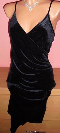 Zamatova luxusna kosielka kikbok, xs