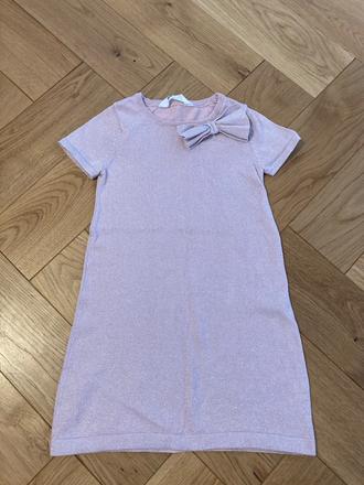 Pletene saty s maslou, h&m,122