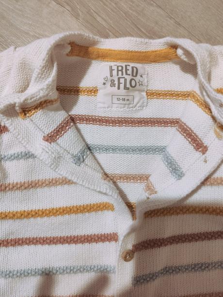 Svetrík na gombíky, f&f,86