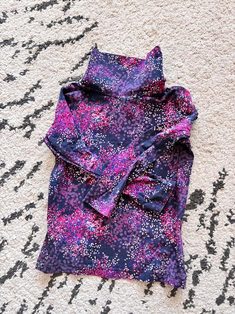 Atut tunika+zdarma tenky fialovy rolacik, 110